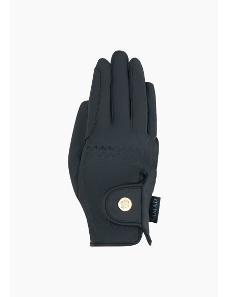 ATLAS RIDING GLOVES GOLD (NAVY BLUE)