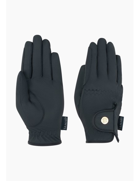 ATLAS RIDING GLOVES GOLD (NAVY BLUE)
