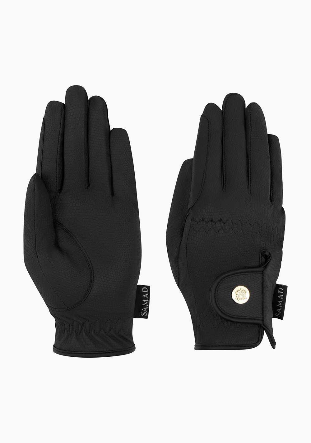 ATLAS RIDING GLOVES GOLD (BLACK)