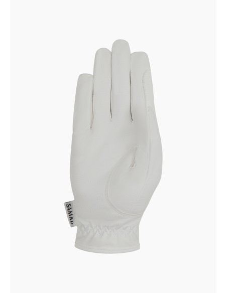 ATLAS RIDING GLOVES SILVER (WHITE)