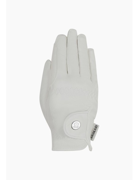 ATLAS RIDING GLOVES SILVER (WHITE)