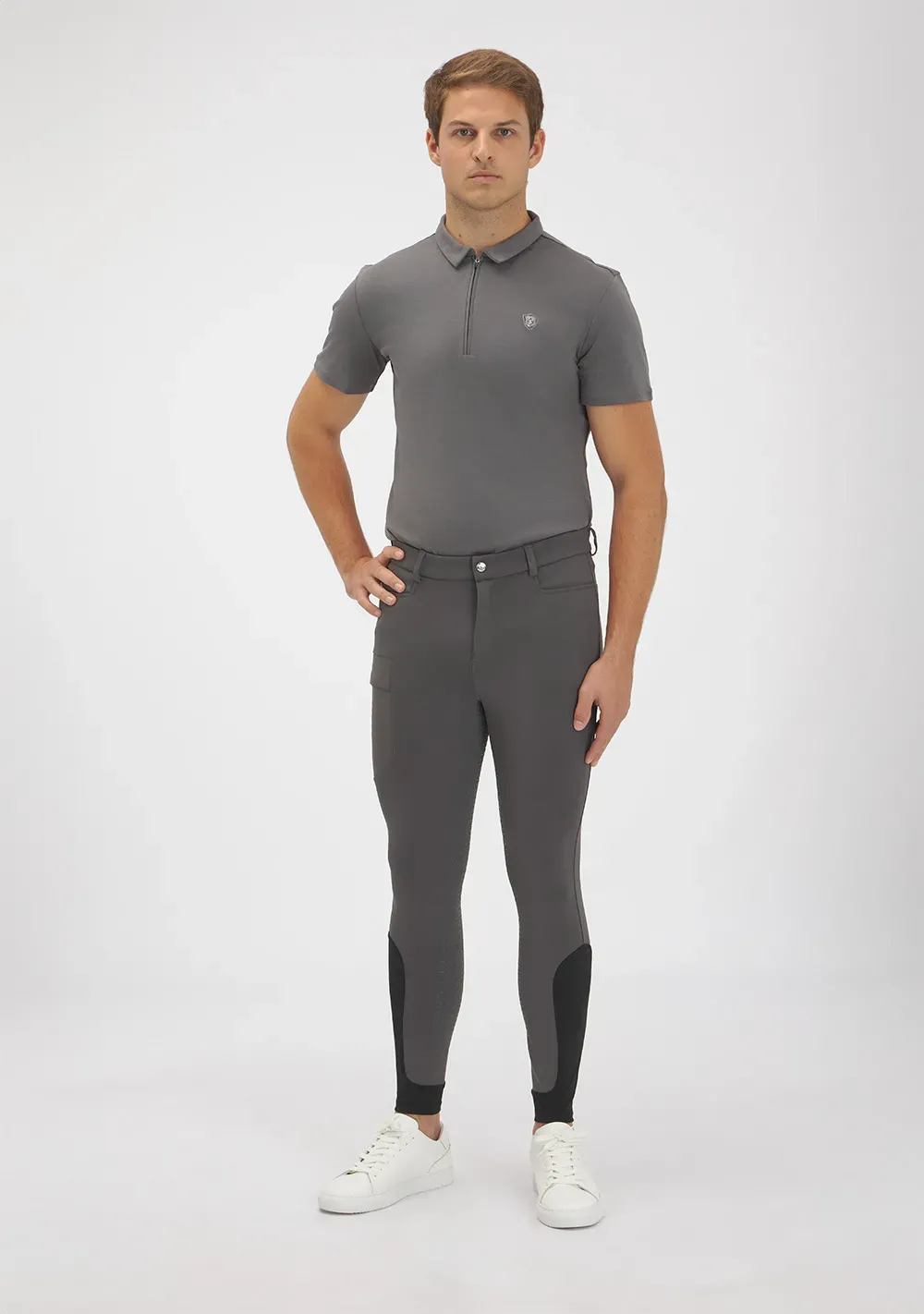 TYR POLO (GREY)