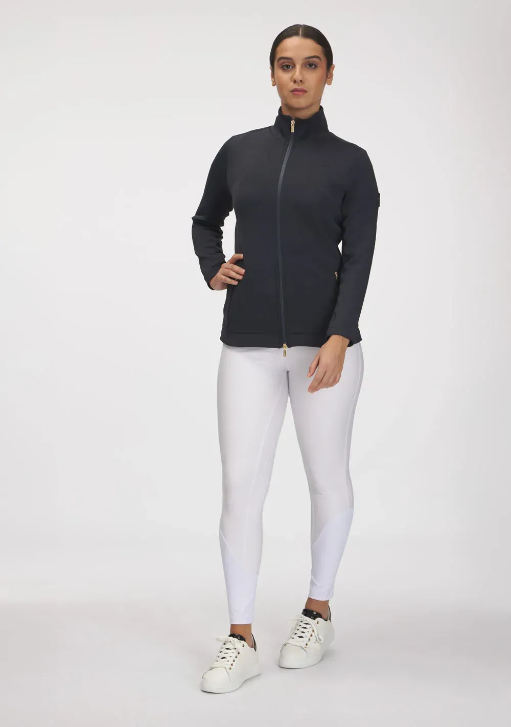 SUDADERA CON CREMALLERA EPONA (NAVY BLUE) 2