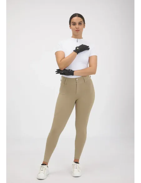 ATLAS RIDING GLOVES GOLD (BLACK)