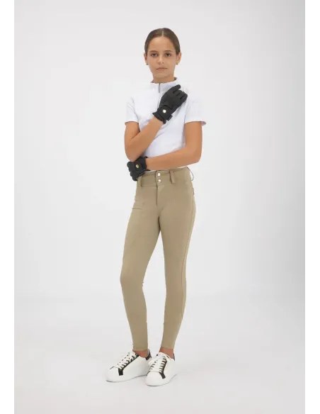 ATLAS RIDING GLOVES GOLD (BLACK)