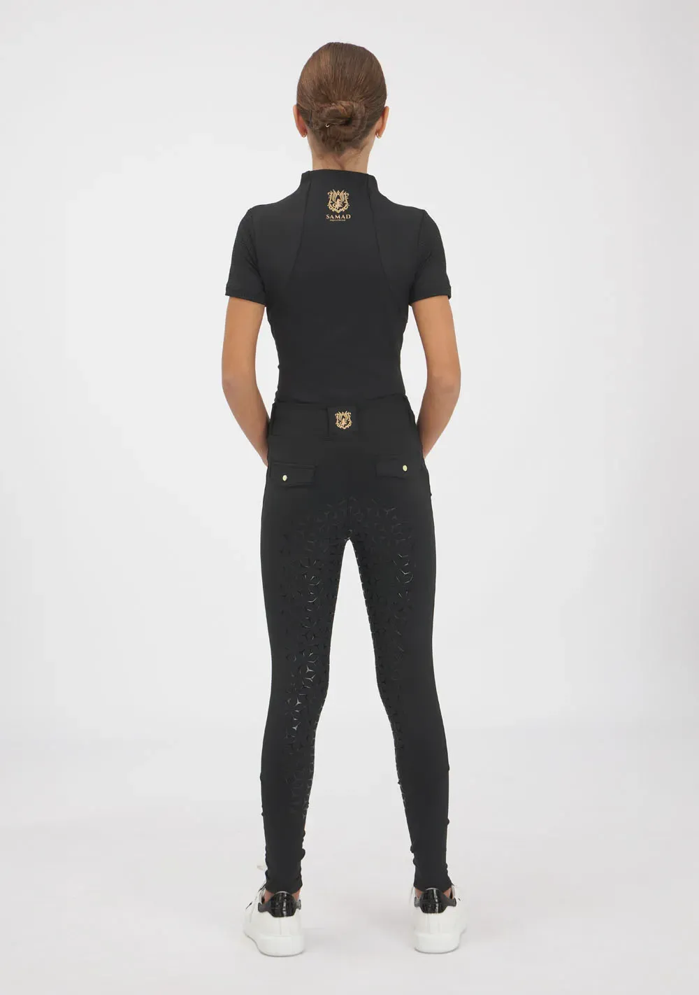 TEIDE JUNIOR RIDING LEGGINGS (BLACK) TEIDE JUNIOR RIDING LEGGINGS (BLACK)