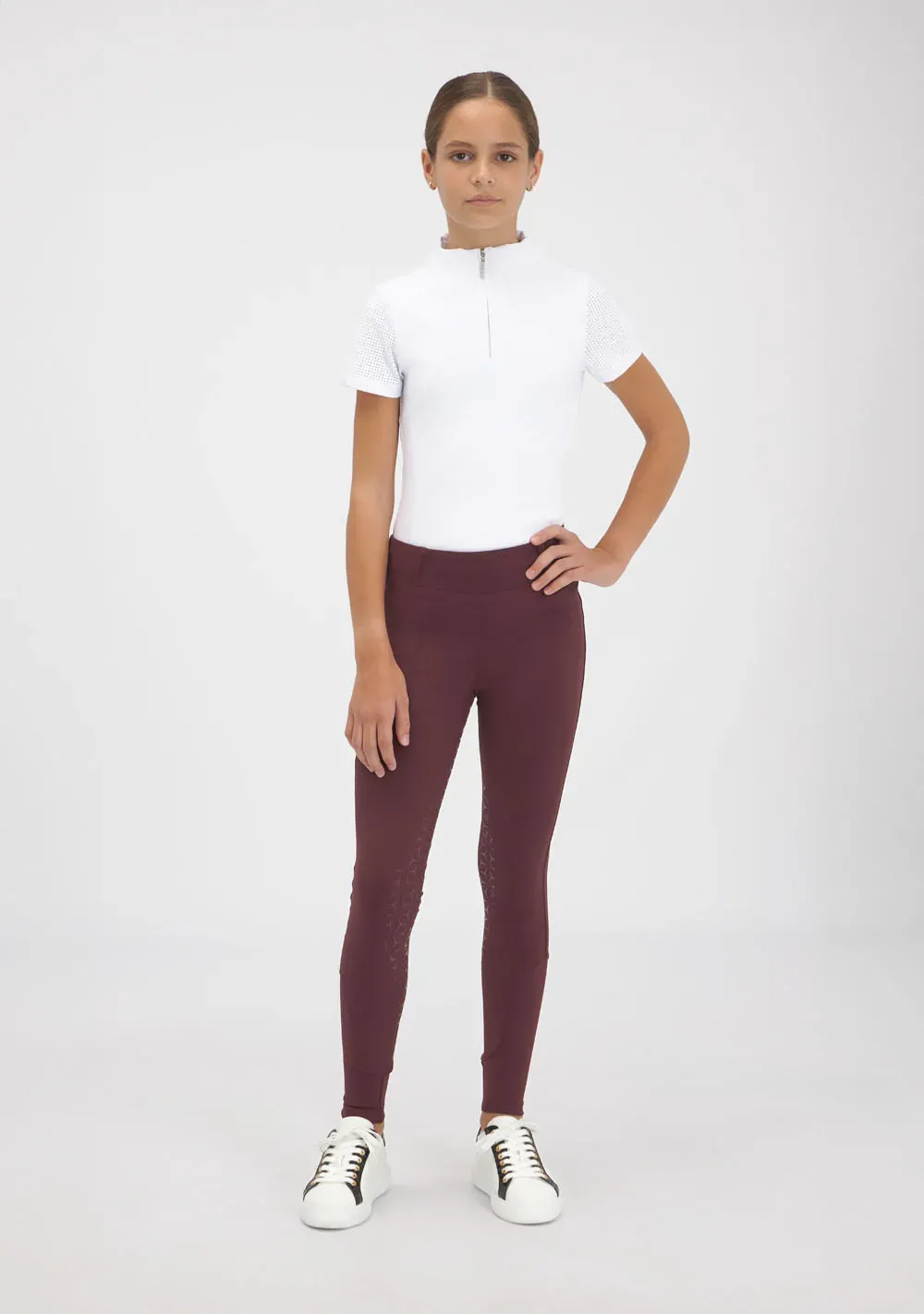 LEGGINGS TEIDE JUNIOR (BURDEOS) 2