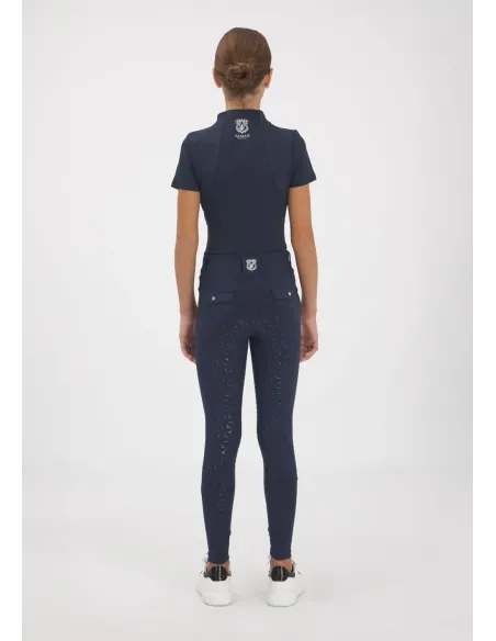 TEIDE JUNIOR RIDING LEGGINGS (NAVY BLUE)