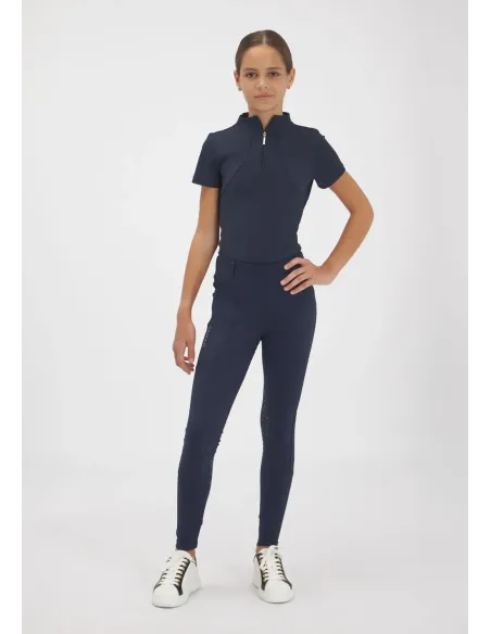 TEIDE JUNIOR RIDING LEGGINGS (NAVY BLUE)