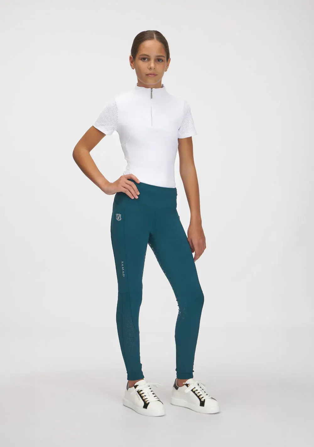 LEGGINGS HORIZON JUNIOR (AZUL PETRÓLEO) 2