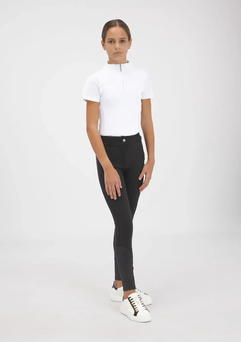 MIDNIGHT JUNIOR RIDING BREECHES (BLACK) MIDNIGHT JUNIOR RIDING BREECHES (BLACK)