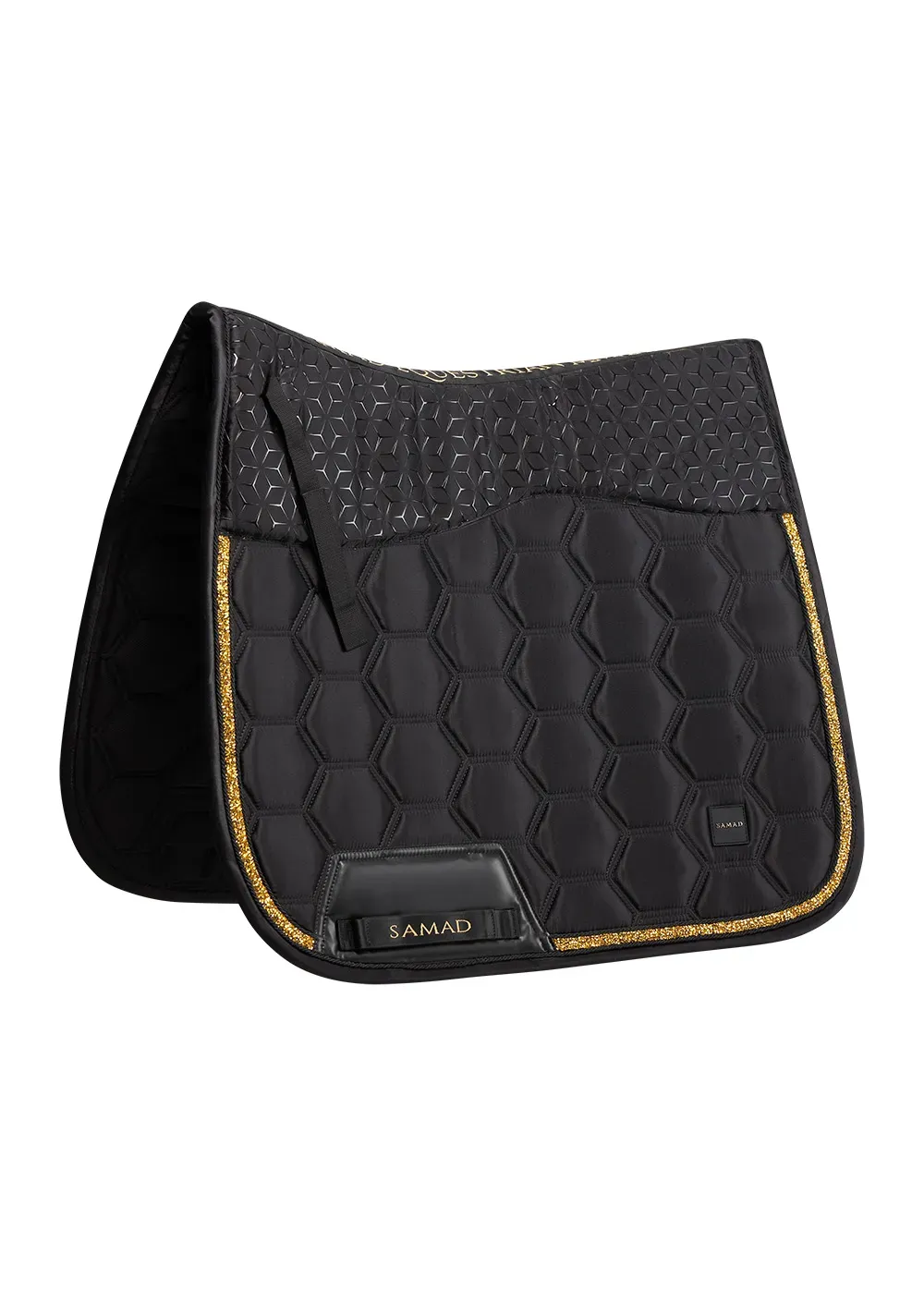 OBSIDIAN DRESSAGE SADDLE PAD (BLACK)