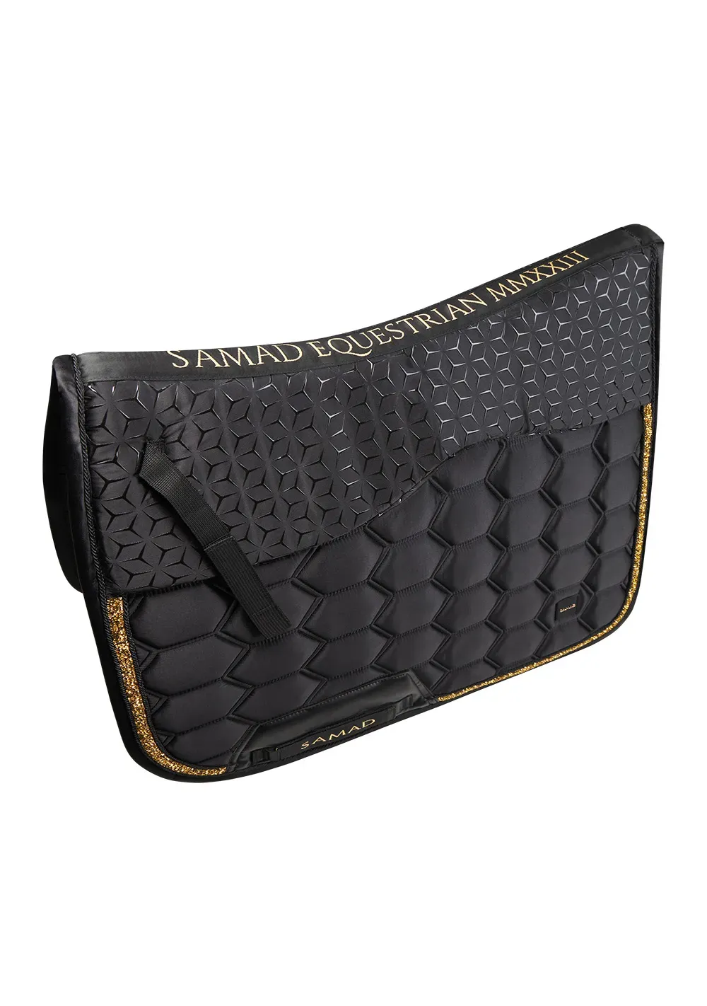 OBSIDIAN DRESSAGE SADDLE PAD (BLACK) 2